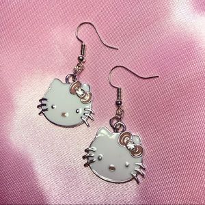 Hello kitty Sanrio Handmade Earrings